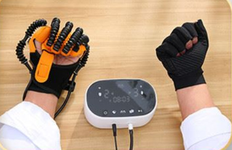 Gants robotiques portables de rééducation à domicile : SIFREHAB-1.02
